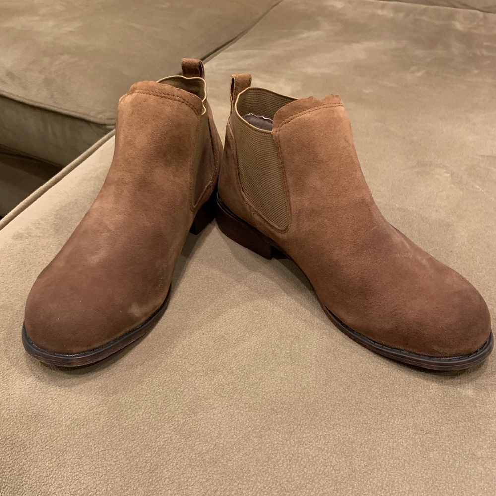 Rockport steel toe booties
